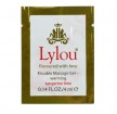 德國Lylou--Kissable Massage Gel熱感可可香草潤滑液隨身包4ml