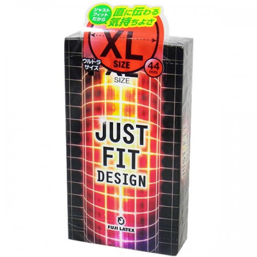 日本不二Just Fit - 超級大碼裝 69mm 12 片裝安全套