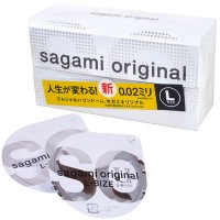 相模原創 0.02 大碼 (第二代) 58mm 12 片裝安全套