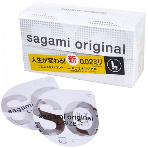 相模原創 0.02 大碼 (第二代) 58mm 12 片裝安全套