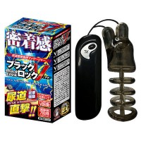 日本a-one Black Lock V 密着感尿道x龟头震动