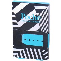 日本Japan Medical Poche咭片盒橫紋安全套(4片裝)