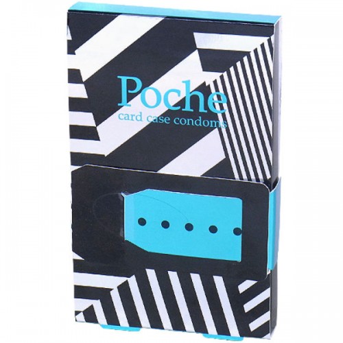 Card Case Condoms Poche 4 pcs