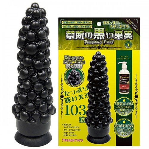 日本Peach Toys禁忌的果實入珠老二高彈力★按摩棒