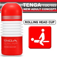 日本TENGA 挺搖滾杯女上男下型自慰杯 -標準